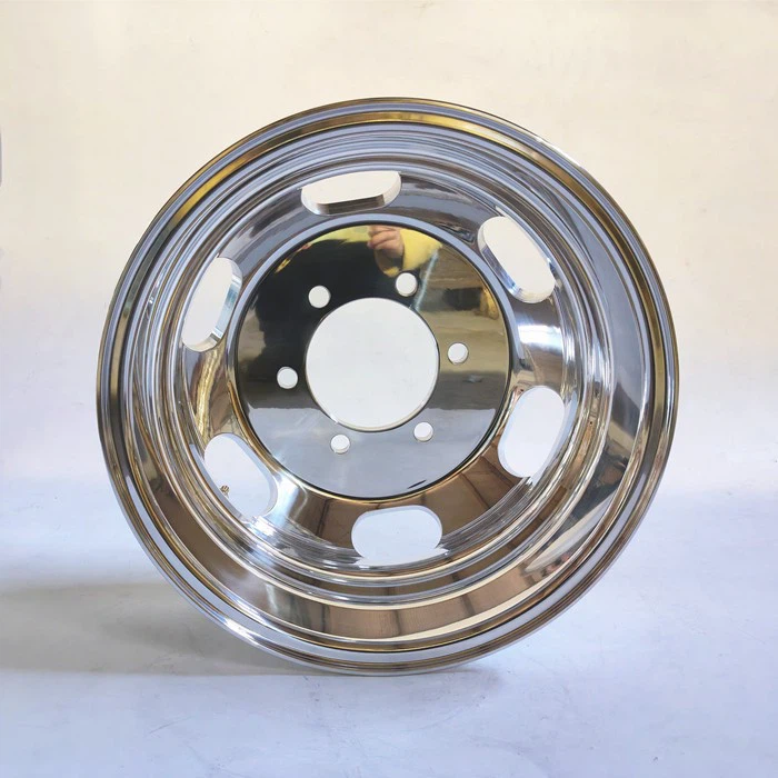 16 Inch Polished Truck Rims With Oval Holes best