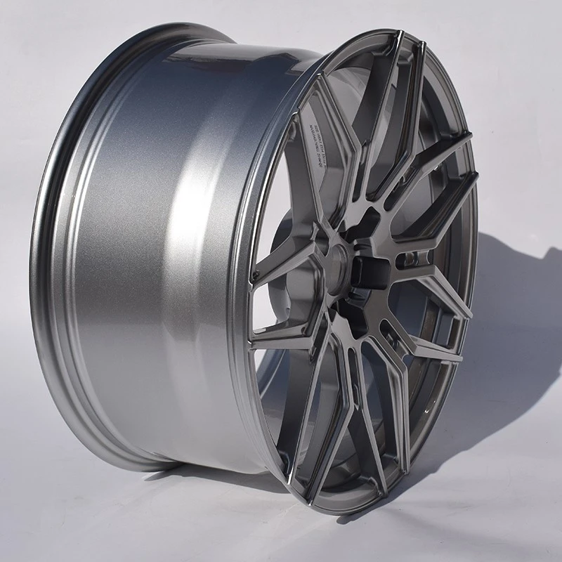 19*9.5/19*8.5 Inch Steel Grey/Silver Forged Aluminium Car Wheels