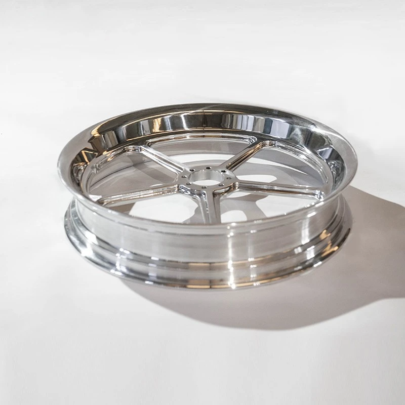 19 Inch Forged Polished Motorcycle Wheel Rims factory