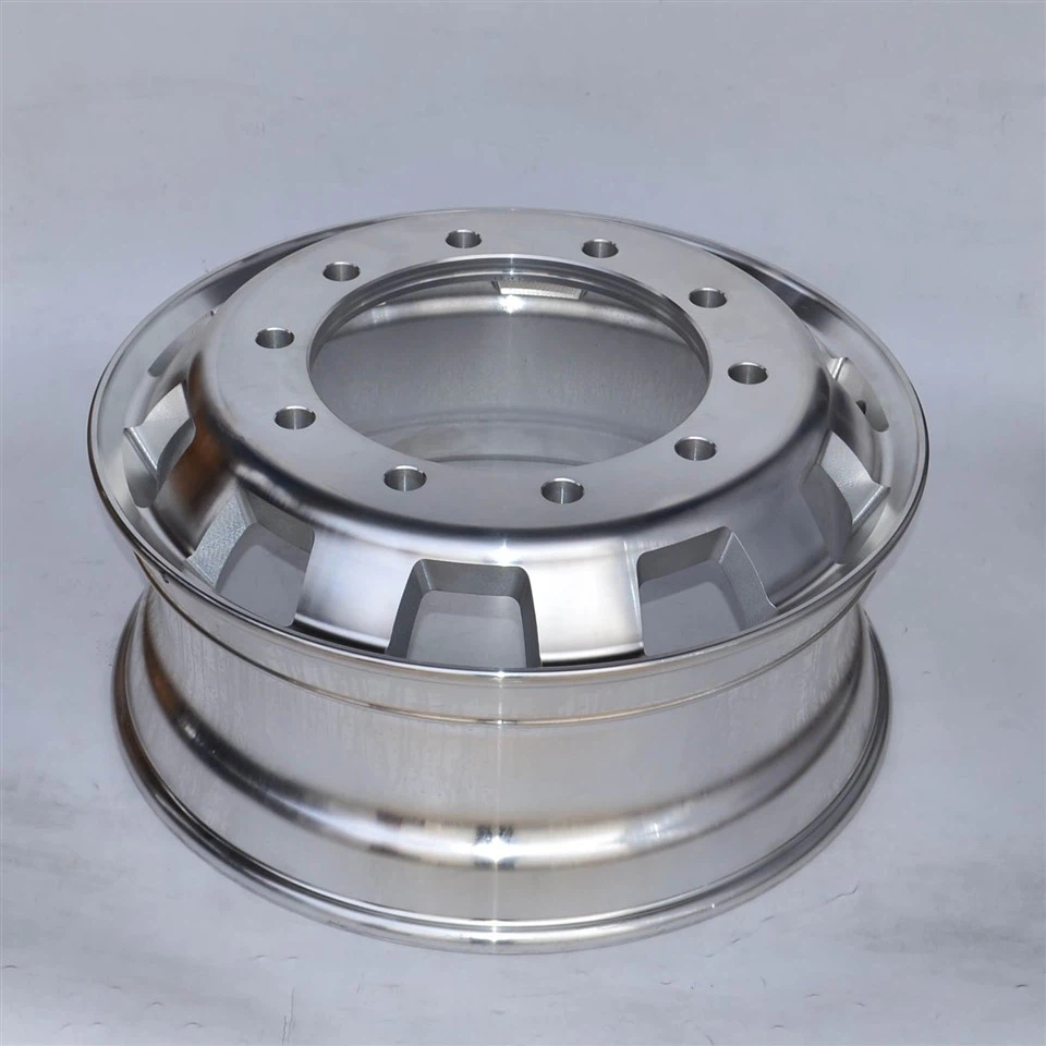 22.5x8.25 Truck Wheels Custom Trapezoidal Vents Double Sided
