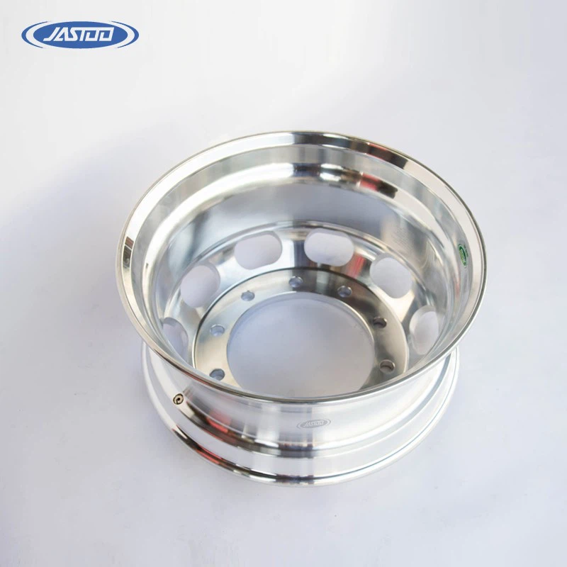 22.5x9.0 Inch Forged Truck Wheels Aluminium 10 Lug