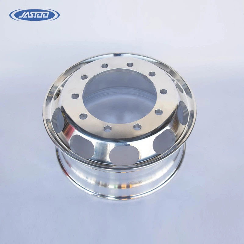 22.5x9.0 Inch Forged Truck Wheels Aluminium 10 Lug