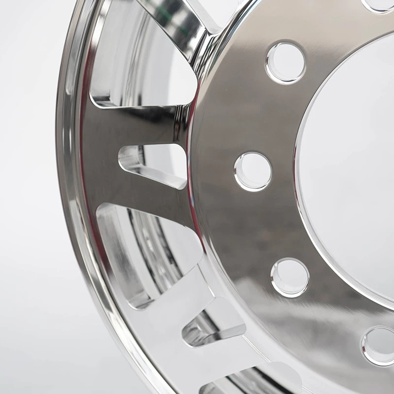24x8.25 Forged Aluminum Truck Wheels factory
