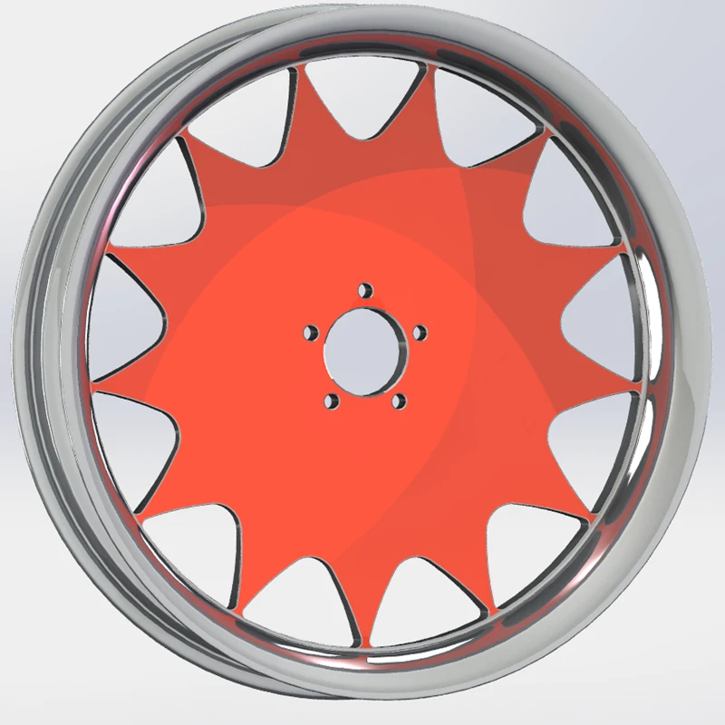 Custom High-quality Motorcycle Forged Wheels Rims