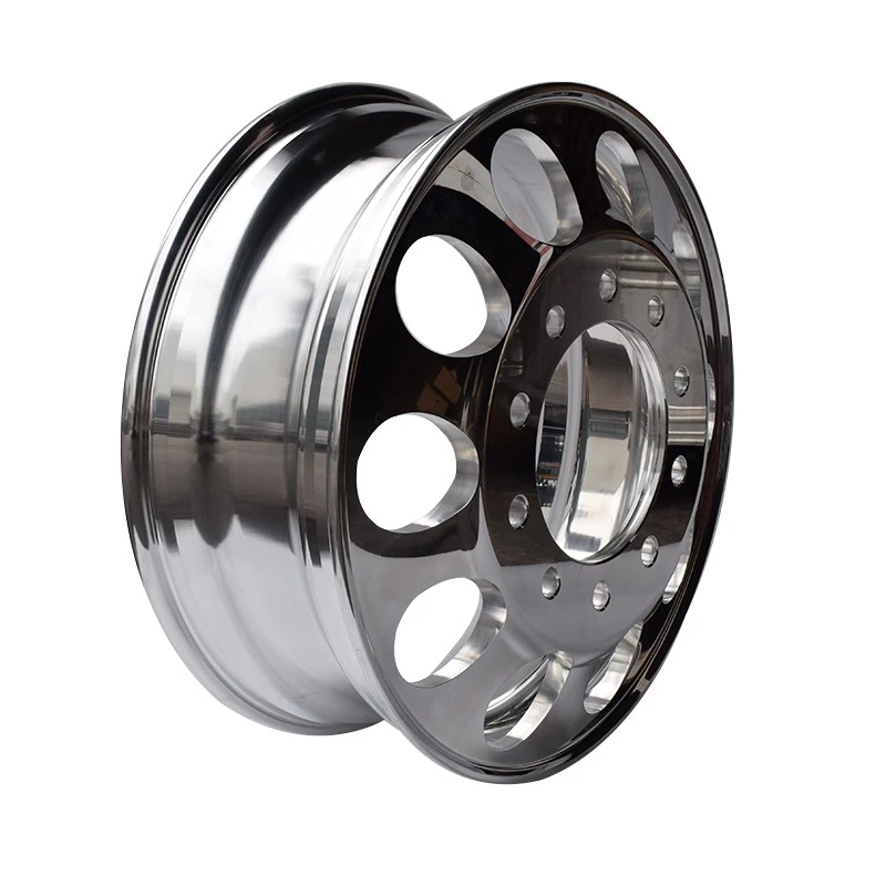 24-8.25 Inch Forged Alloy Wheels Of 10 Lugs For Heavy Duty Trucks factory
