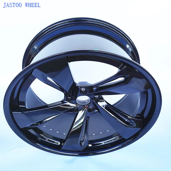 Gloss Black 23*10.5 Inch Forged Alloy Car Wheels For Bentley