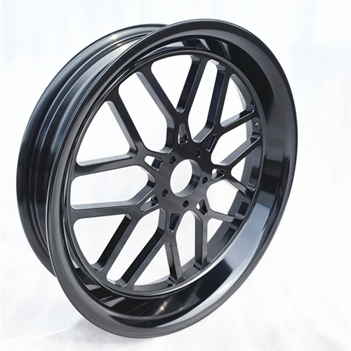 Front and rear alloy wheels for motorcycle bike