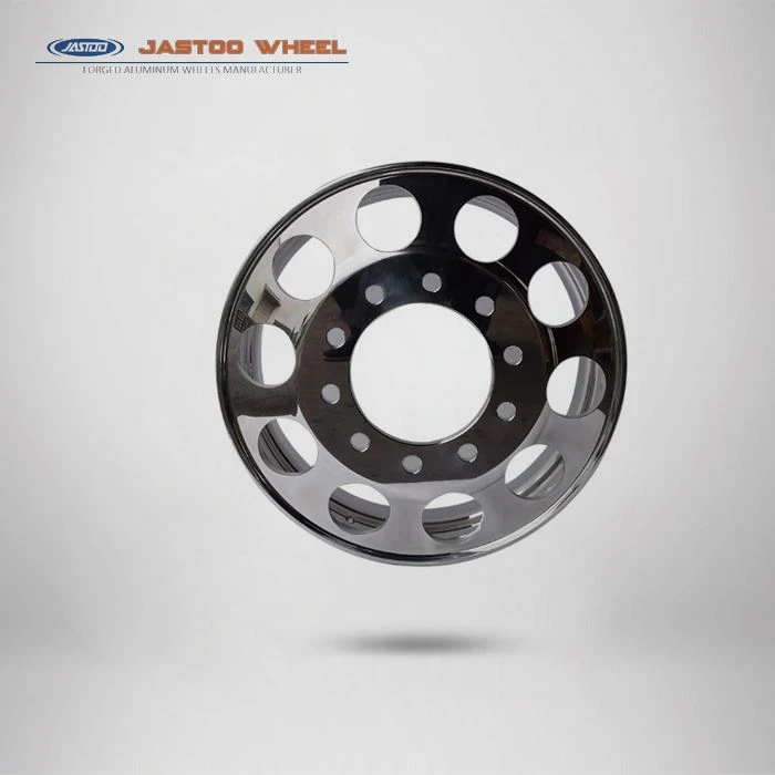 24-8.25 Inch Forged Alloy Wheels Of 10 Lugs For Heavy Duty Trucks