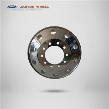 24.5×8.25 Inch Polished Aluminum Forged Truck Wheels