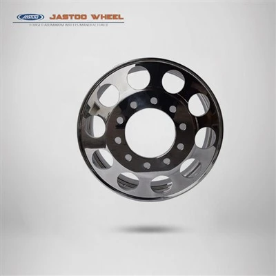 24-8.25 Inch Forged Alloy Wheels Of 10 Lugs For Heavy Duty Trucks