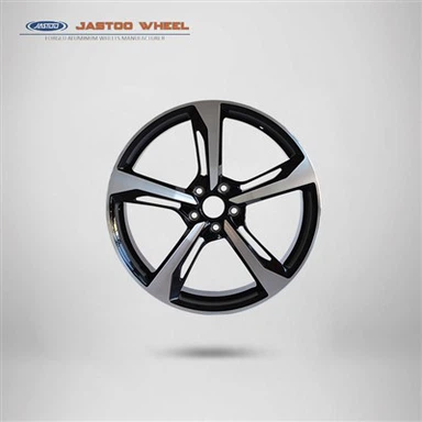 5x112 Wheels 20 Inch With Black Diamond-cut Finish