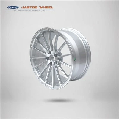 Silver Painting Forged Alloy Wheels For Car