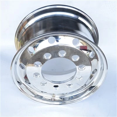 Polished Truck Alloy Wheel Rims Forged Aluminum PCD 335 mm Of 22.5-11.75 Inch